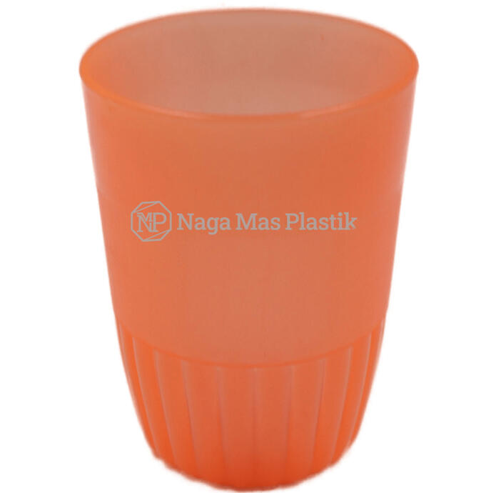 Gelas Plastik Semi-transparan